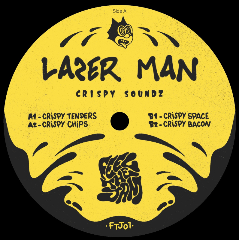 Laser Man - Crispy soundz (VINYL) | Mint (M) Generic - TECH HOUSE *NEW*