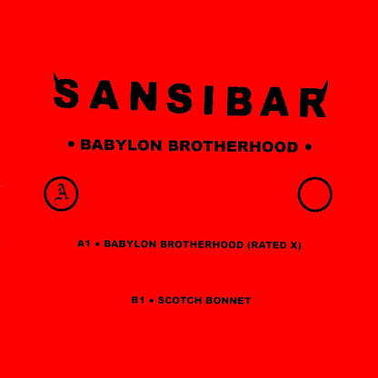 Sansibar - (PRESALE 10/30/26) Babylon Brotherhood (VINYL 12" Sin Sistema) | NEW - TECH HOUSE *NEW*