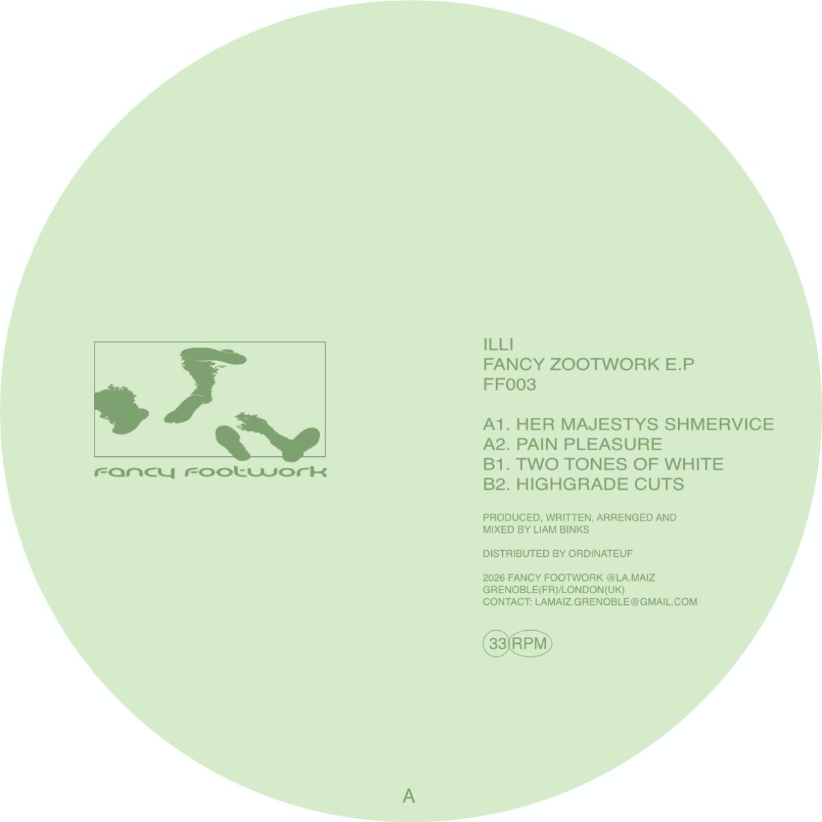 (PRESALE TBD) Fancy Footwork (VINYL) | Mint (M) Mint (M) - TECH HOUSE *NEW*