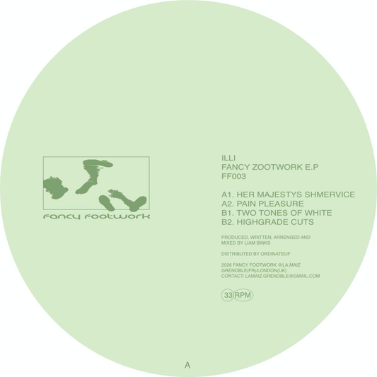 (PRESALE TBD) Fancy Footwork (VINYL) | Mint (M) Mint (M) - TECH HOUSE *NEW*