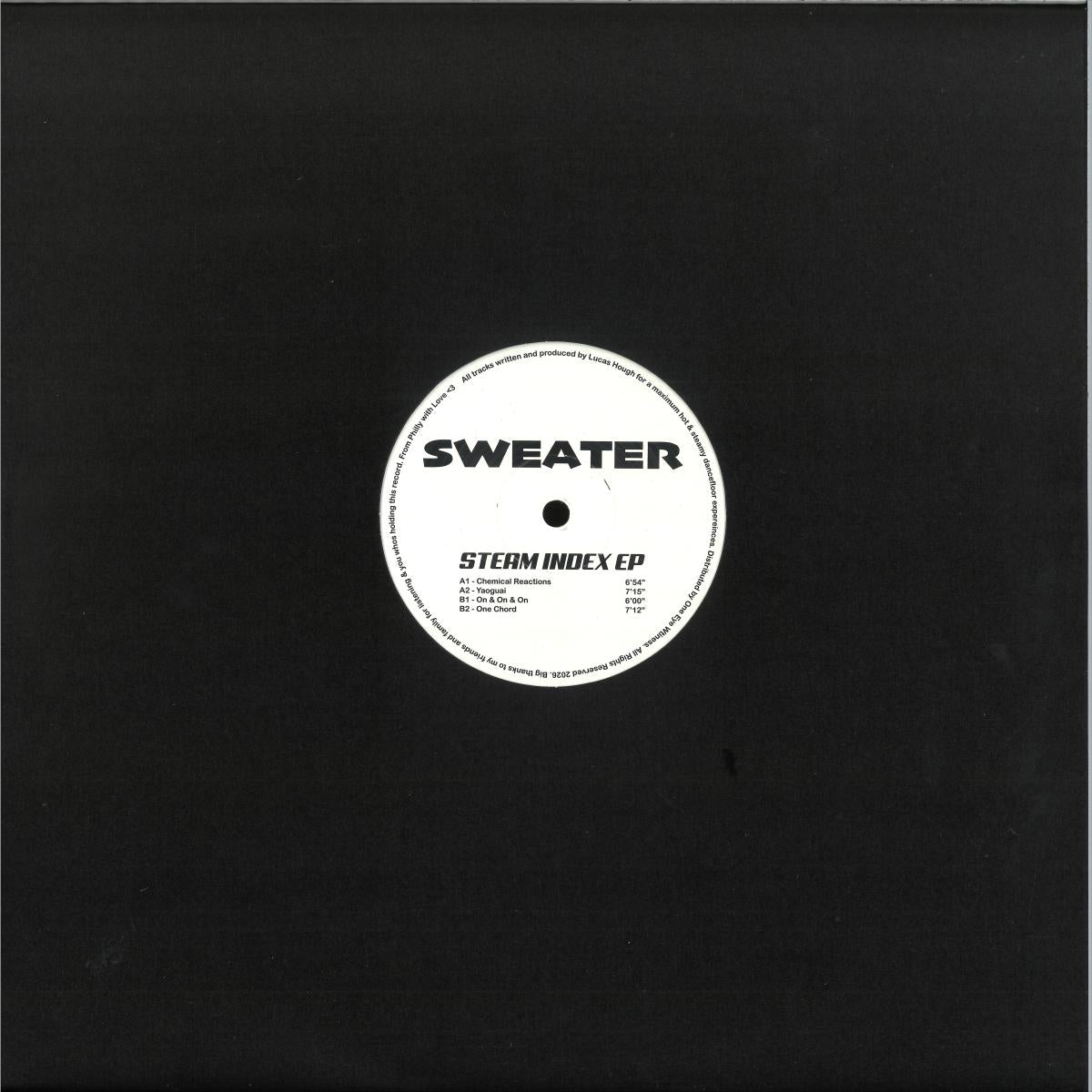 Sweater - Steam Index (VINYL 12" Sauna) | NEW - TECH HOUSE *NEW*