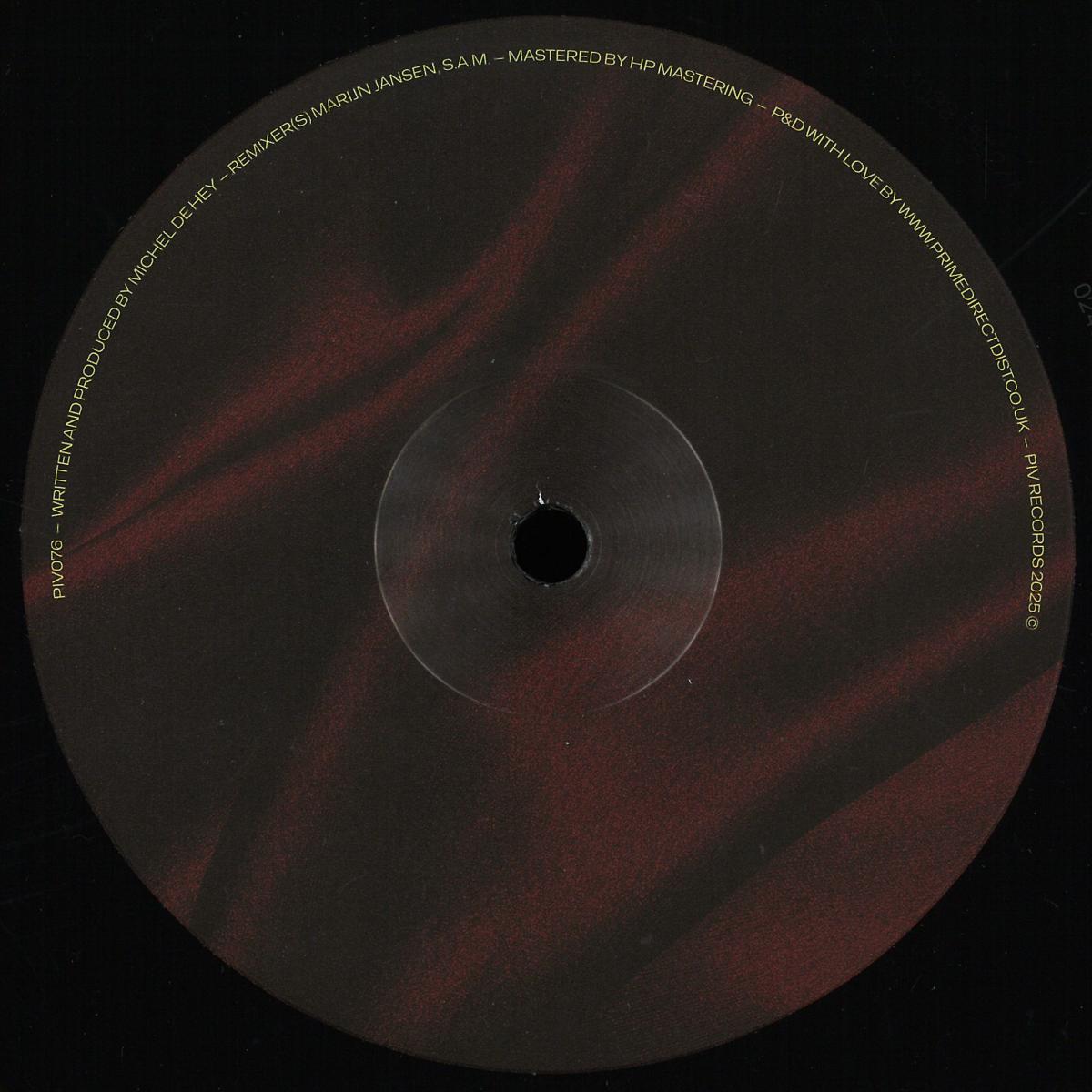 Michel de Hey - Let The Rhythm Hit Em' (VINYL 12" PIV) | NEW - TECH HOUSE *NEW*