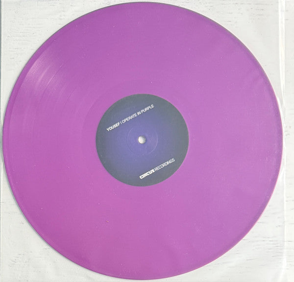 I Operate In Purple Album Sampler (PURPLE VINYL) | Mint (M) Mint (M) - TECH HOUSE *NEW*
