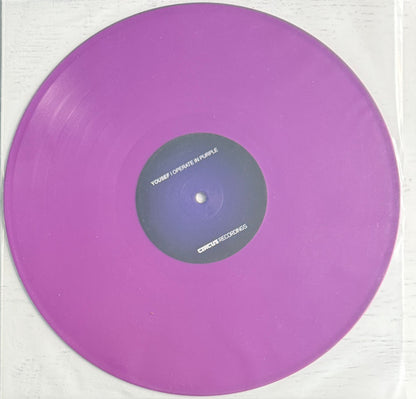 I Operate In Purple Album Sampler (PURPLE VINYL) | Mint (M) Mint (M) - TECH HOUSE *NEW*