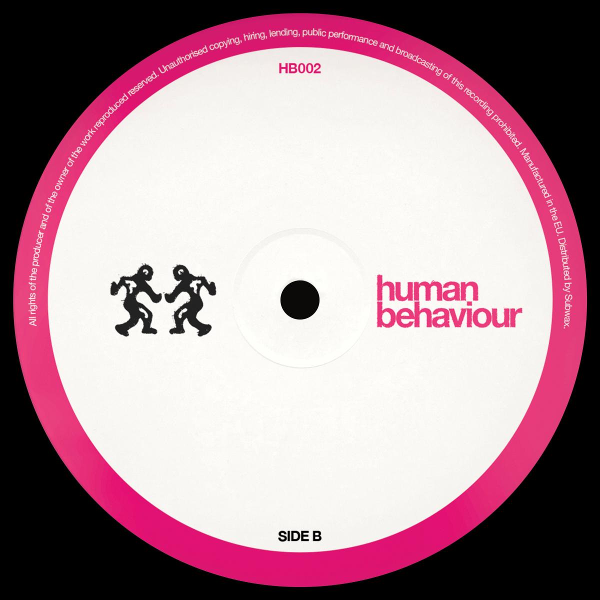 Joolmad - (PRESALE TBD) On The Button (VINYL 12" Human Behaviour) | NEW - TECH HOUSE *NEW*
