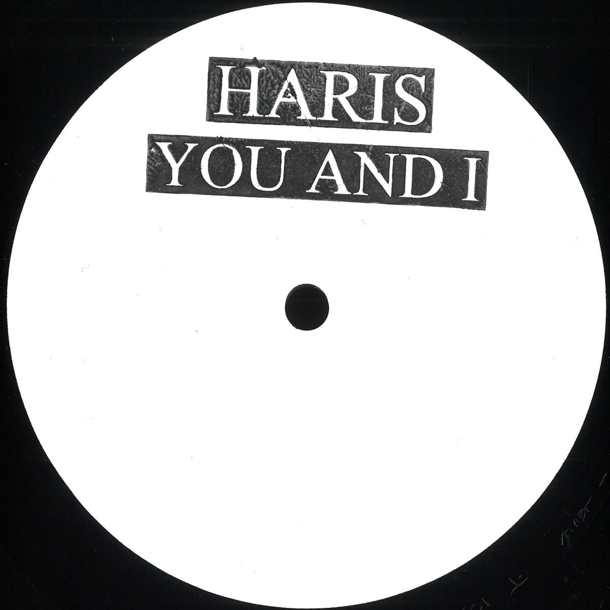 Haris - You And I (VINYL 12" Night Tides NT01) | NEW Mint (M) Mint (M) - TECH HOUSE *NEW*