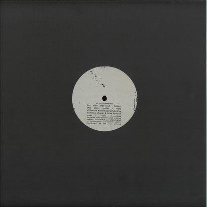 Circus Operandi - CFV001 (VINYL 12" Customs & Faces CFV001) | NEW Mint (M) Mint (M) - TECH HOUSE *NEW*