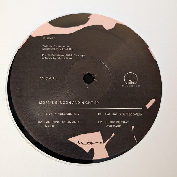 V.I.C.A.R.I. - Morning, Noon And Night EP (VINYL) | Mint (M) Mint (M) - TECH HOUSE *NEW*