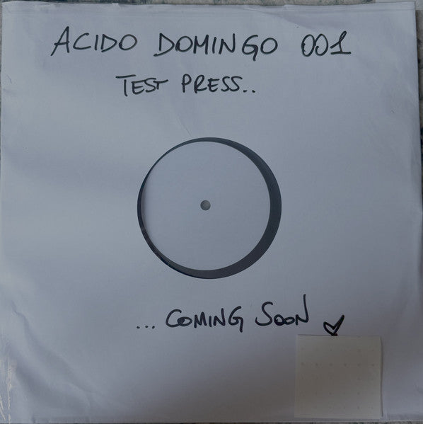 Acido Domingo (VINYL 12") | Mint (M) Mint (M) - TECH HOUSE *NEW*