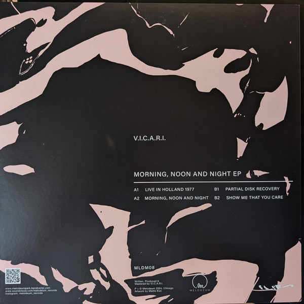 V.I.C.A.R.I. - Morning, Noon And Night EP (VINYL) | Mint (M) Mint (M) - TECH HOUSE *NEW*