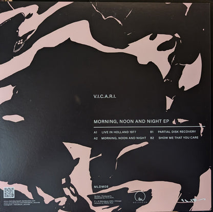 V.I.C.A.R.I. - Morning, Noon And Night EP (VINYL) | Mint (M) Mint (M) - TECH HOUSE *NEW*