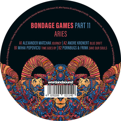 Various - (PRESALE 10/23/26) Bondage Games Part 11: Aries (VINYL 12" Bondage) | NEW - TECH HOUSE *NEW*