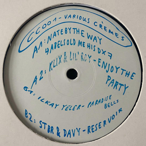 Various - Various Crèmes [CC001] (VINYL) | Mint (M) Mint (M) - TECH HOUSE *NEW*