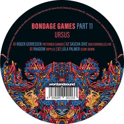 Various - (PRESALE 10/23/26) Bondage Games Part 11: Ursus (VINYL 12" Bondage) | NEW - TECH HOUSE *NEW*