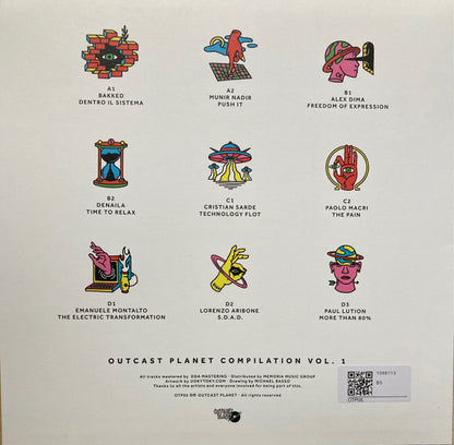 Outcast Planet Compilation Vol.1 (2xVINYL) | Mint (M) Mint (M) - TECH HOUSE *NEW*