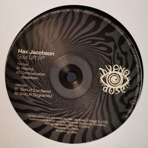 Soul Lift Ep (VINYL 12") | Mint (M) Mint (M) - TECH HOUSE *NEW*