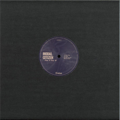Modal Citizen - Play & Play (VINYL 12" Fraise Records STRWB015) | NEW Mint (M) Mint (M) - TECH HOUSE *NEW*