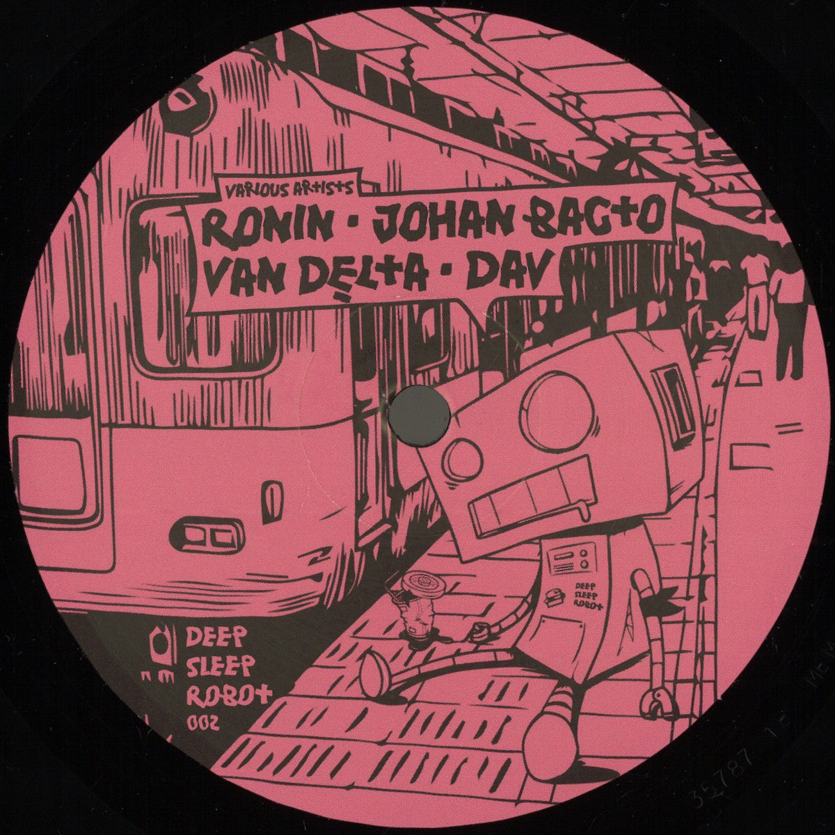 Various - Ronin + Johan Bacto + Van Delta + Dav (VINYL 12" Deep Sleep Robot) | NEW - TECH HOUSE *NEW*