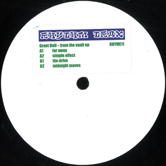 Grant Dell - From The Vault EP (VINYL 12" Rhythm Trax RHYME11) | NEW Mint (M) Mint (M) - TECH HOUSE *NEW*