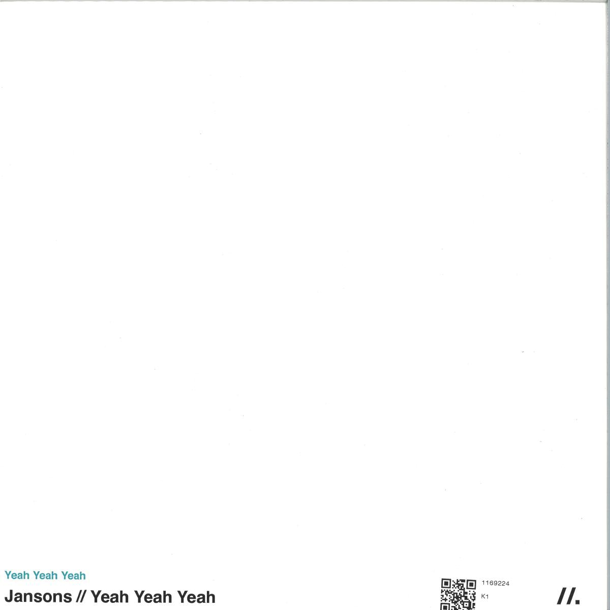 Jansons - Yeah Yeah Yeah (VINYL 12" Homegrown) | NEW - TECH HOUSE *NEW*