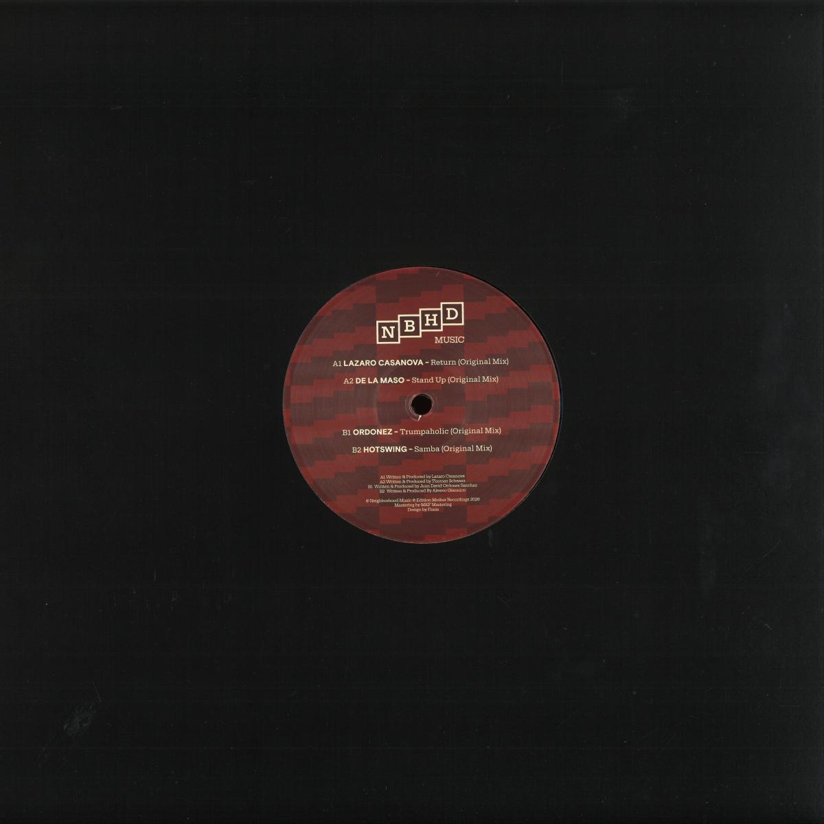 Various - NBHDV002 (VINYL 12" Neighborhood Music) | NEW - TECH HOUSE *NEW*