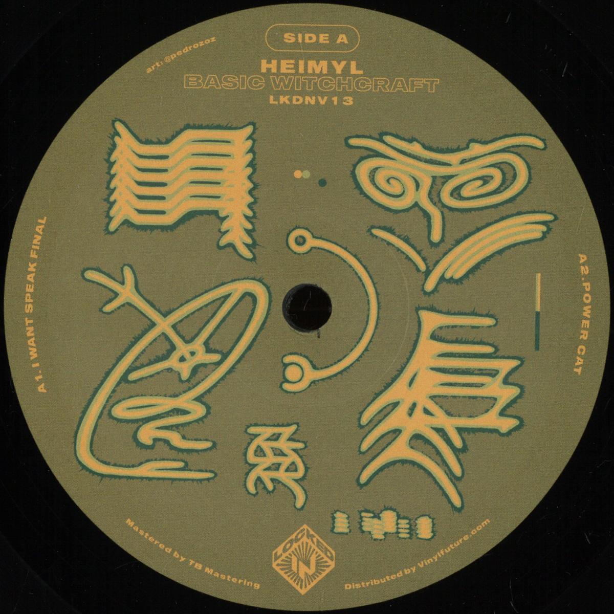 Heimyl - Basic Witchcraft (VINYL 12" Locked In LKDNV013 2026) | NEW - TECH HOUSE *NEW*