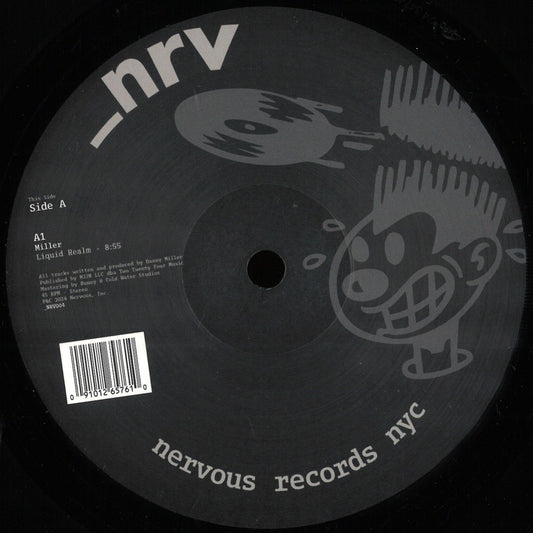 Miller - Liquid Realm (VINYL 12" _NRV) | NEW Mint (M) Generic - TECH HOUSE *NEW*