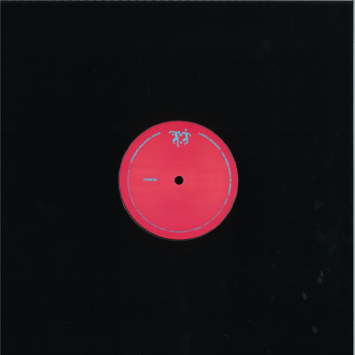 Lance Desardi - (PRESALE) The Gods Must Be Angry EP (VINYL) | Mint (M) Mint (M) - TECH HOUSE *NEW*