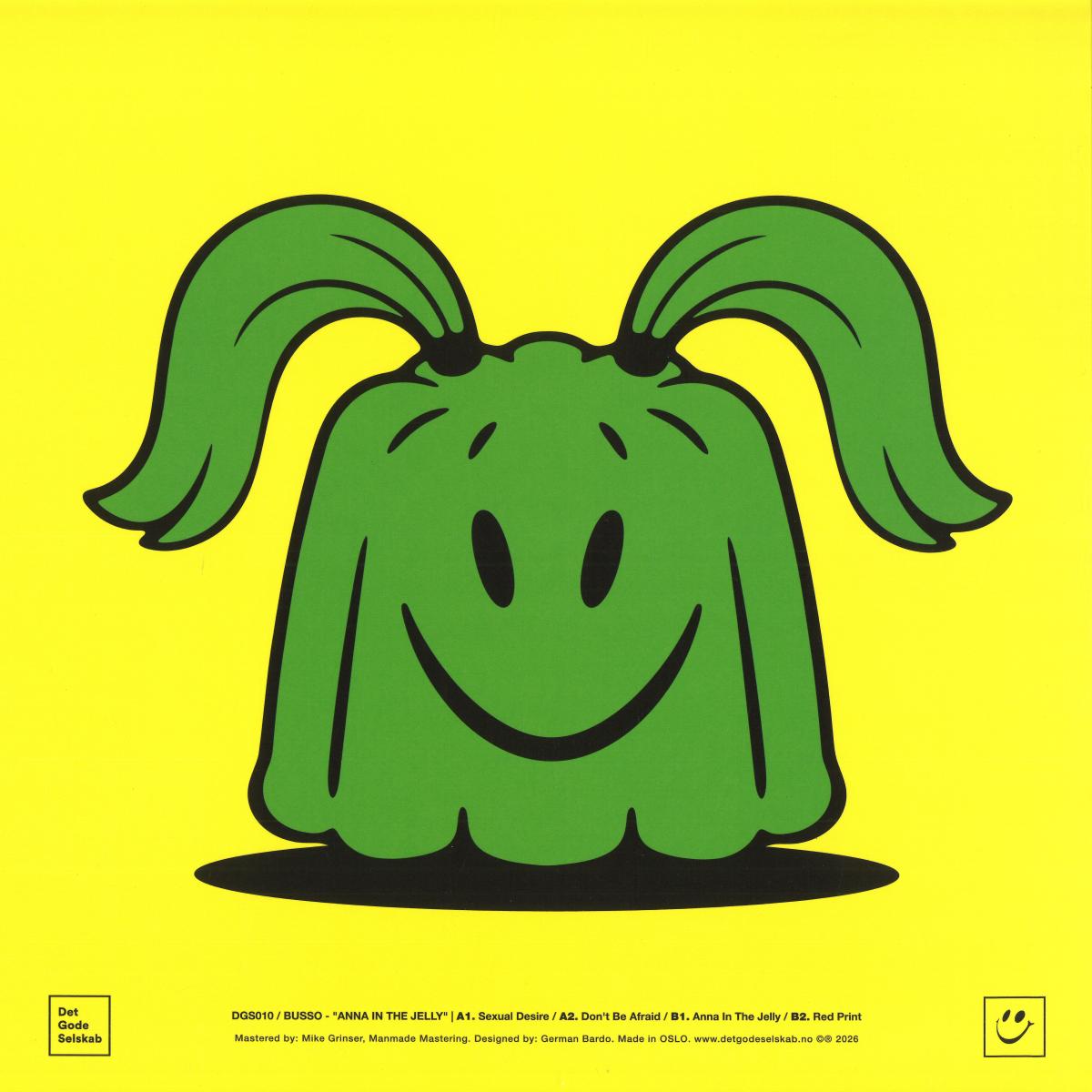 Busso - Anna In The Jelly (VINYL 12" Det Gode Selskab) | NEW - TECH HOUSE *NEW*