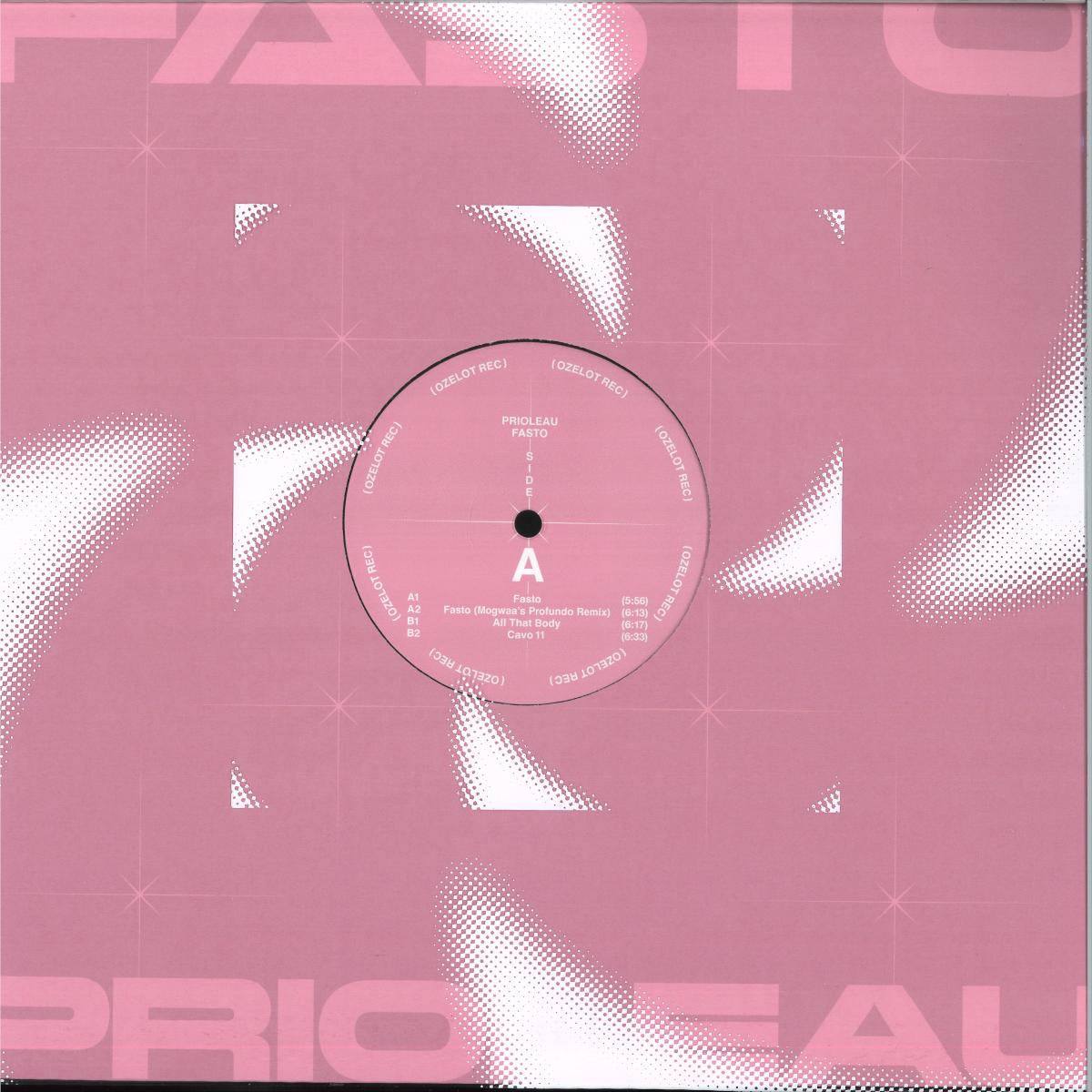 Mogwaa , Prioleau - (PRESALE 08/05/26) Fasto (VINYL 12" Ozelot OZELOT012 2026) | NEW - TECH HOUSE *NEW*