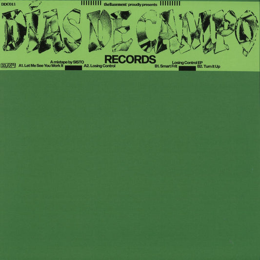 Sisto - Losing Control (VINYL 12" Días De Campo) | NEW - TECH HOUSE *NEW*