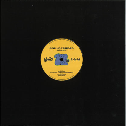 Boulderhead - Sunshine (VINYL 12" Haŵs) | NEW - TECH HOUSE/PROGRESSIVE *NEW*