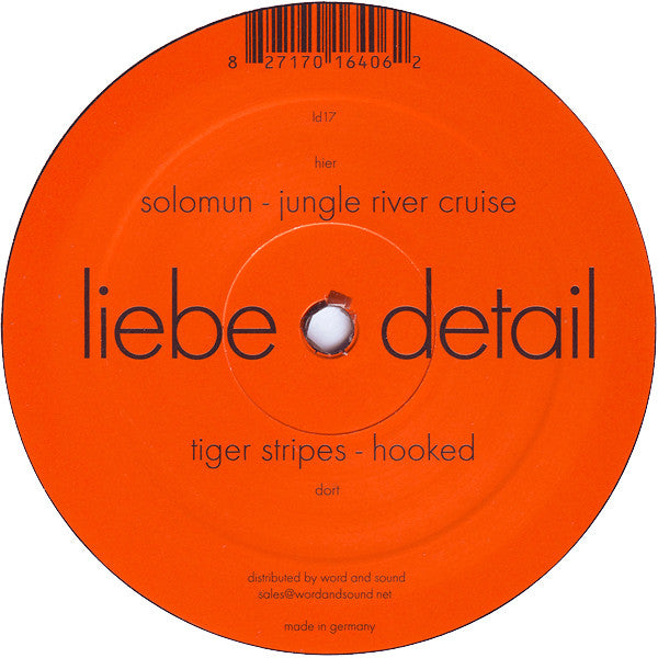 Hooked / Jungle River Cruise (VINYL) | Excellent+ (EX+) Near Mint (NM or M-) - TECH HOUSE / USED *EXCELLENT+*
