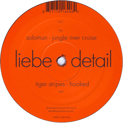 Hooked / Jungle River Cruise (VINYL) | Excellent+ (EX+) Near Mint (NM or M-) - TECH HOUSE / USED *EXCELLENT+*