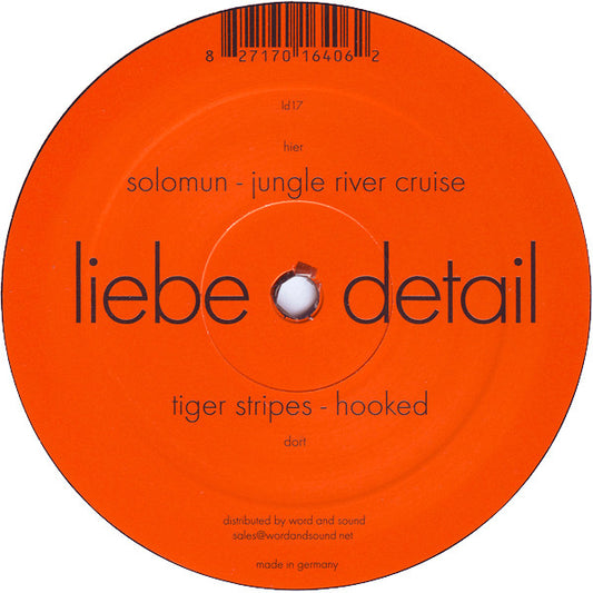 Hooked / Jungle River Cruise (VINYL) | Excellent+ (EX+) Near Mint (NM or M-) - TECH HOUSE / USED *EXCELLENT+*