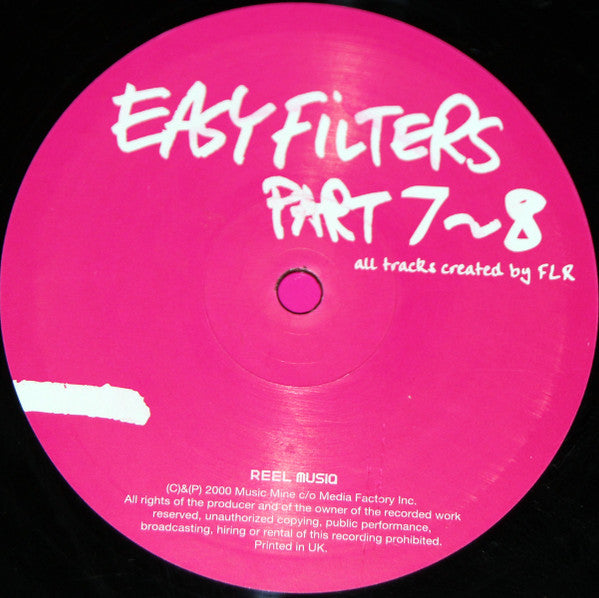 FLR - Easy Filters Part 7~8 | Excellent (EX) Excellent (EX) - TECH HOUSE / USED *EXCELLENT*
