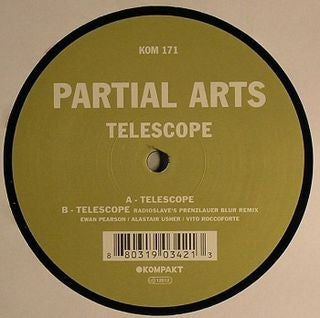 Partial Arts - Telescope | Excellent (EX) Very Good Plus (VG+) - TECH HOUSE / USED *EXCELLENT*