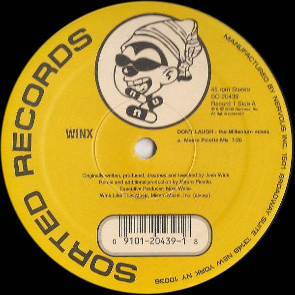 Don't Laugh (The Millenium Mixes)(2xVINYL) | Near Mint (NM or M-) Excellent (EX) - TECH HOUSE / USED *NEAR MINT*