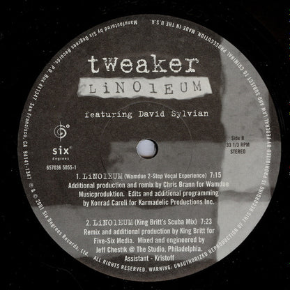 Linoleum (VINYL) | Near Mint (NM) Near Mint (NM) - TECH HOUSE / USED *NEAR MINT*