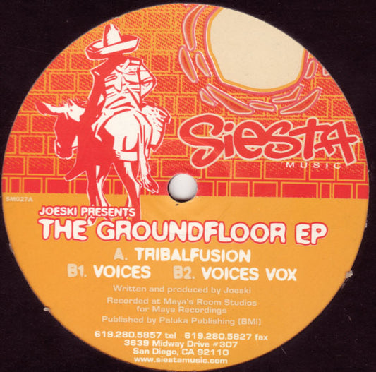 Joeski - The Groundfloor EP | Near Mint (NM) Generic - TECH HOUSE / USED *NEAR MINT*