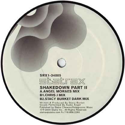 Stacy Burket - Shakedown Part II | Near Mint (NM) Excellent (EX) - TECH HOUSE / USED *NEAR MINT*