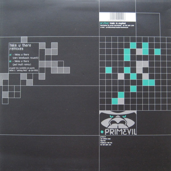 Takes U There Remixes | Near Mint+ (NM+) Excellent (EX) - TECH HOUSE / USED *NEAR MINT*