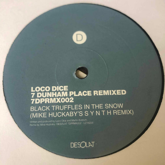 Loco Dice - 7 Dunham Place Remixed *RECORD 2 ONLY* | Near Mint (NM) Generic - TECH HOUSE / USED *NEAR MINT*