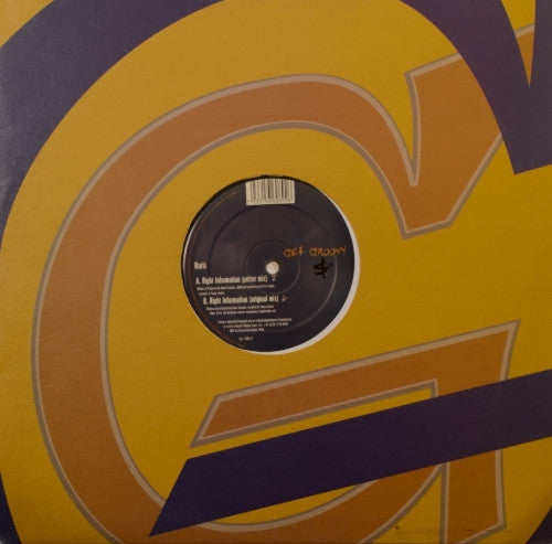 Right Information (12" VINYL) | Very Good Plus (VG+) Generic - TECH HOUSE / USED *VERY GOOD+*