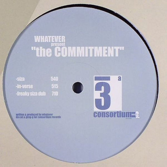 The Commitment (VINYL) | Very Good Plus (VG+) Near Mint (NM or M-) - TECH HOUSE / USED *VERY GOOD+*