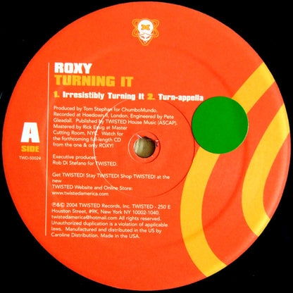 Roxy - Turning It | Very Good Plus (VG+) Very Good Plus (VG+) - TECH HOUSE / USED *VERY GOOD+*