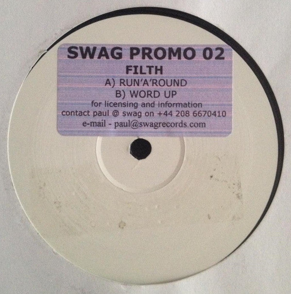 Filth - Runaround | Very Good (VG) Generic - TECH HOUSE / USED *VERY GOOD*