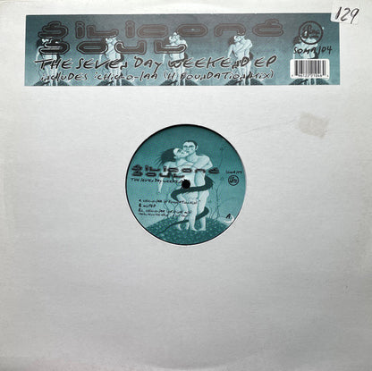 The Seven Day Weekend EP | Very Good (VG) Generic - TECH HOUSE / USED *VERY GOOD*