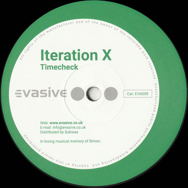Timecheck / Liquid Logic | Mint (M) Generic - TECH HOUSE