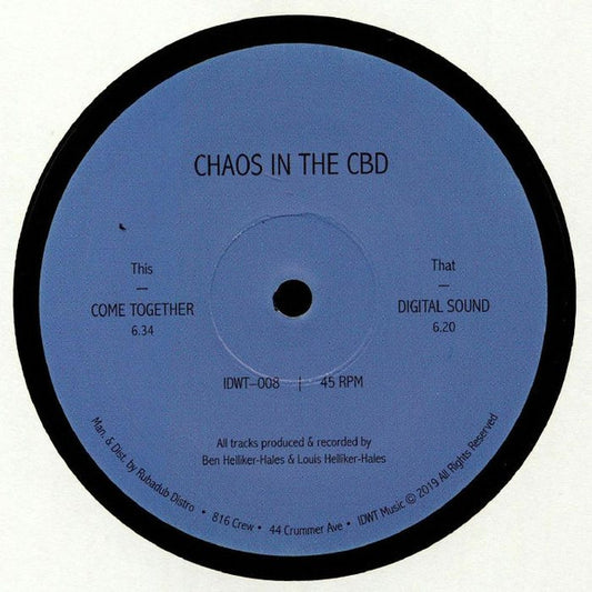 Chaos In The CBD Come Together 12" Mint (M) Generic